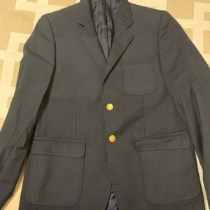 Brooks Brothers made in Italy Super Fine Wool child blazer size 16. Used.